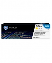 HP 304A Yellow Original LaserJet Toner Cartridge (CC532A)